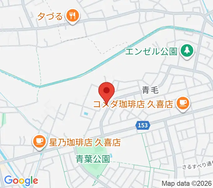 久喜ピアノ調律サービスの地図
