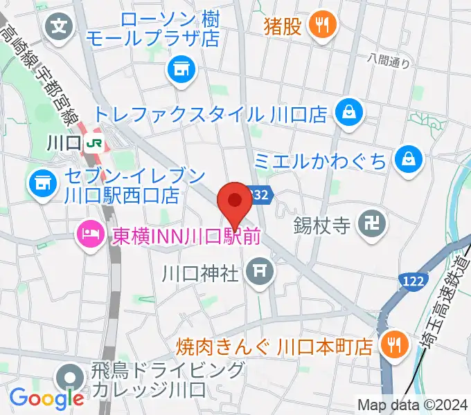 ラムトリックカンパニーの地図