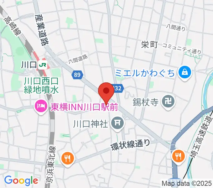 ラムトリックカンパニーの地図