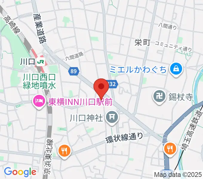 ラムトリックカンパニーの地図