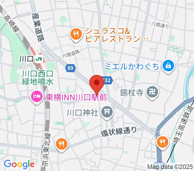 ラムトリックカンパニーの地図