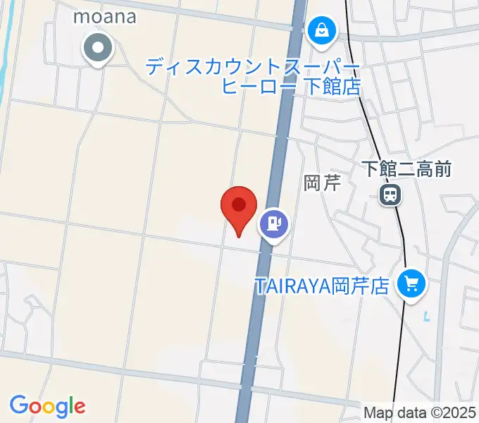 マルシン楽器の地図