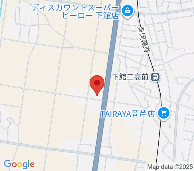 マルシン楽器の地図
