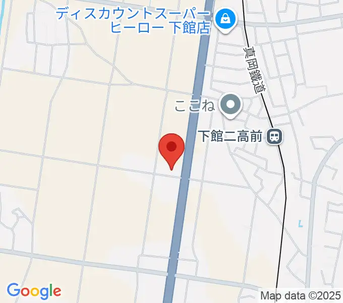 マルシン楽器の地図