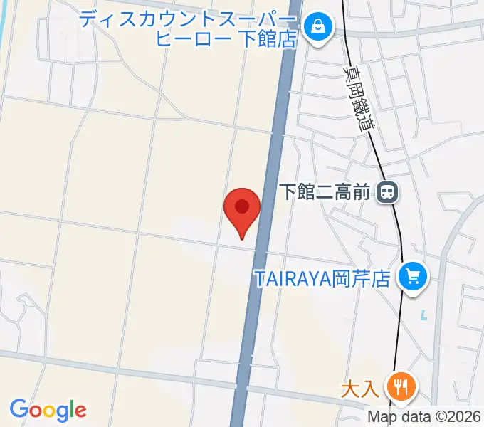 マルシン楽器の地図