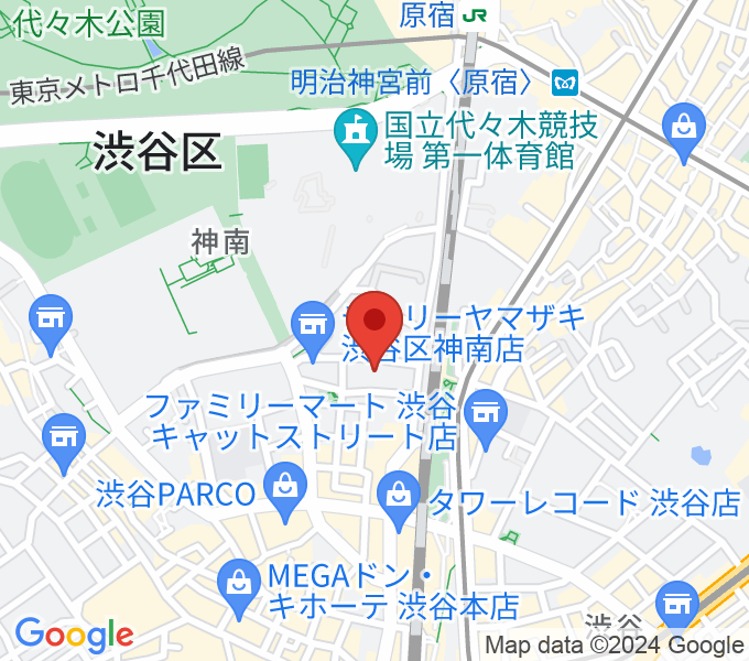 ロックオンカンパニー渋谷店の場所