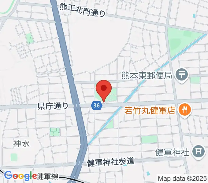 くまもとピアノの地図