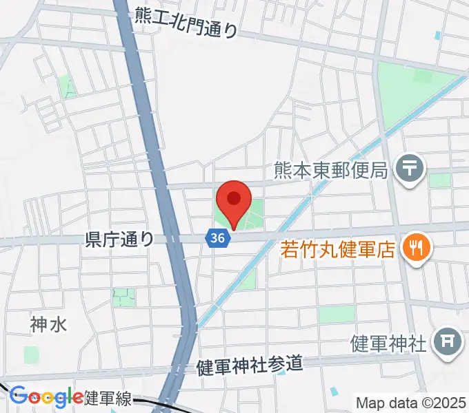 くまもとピアノの地図