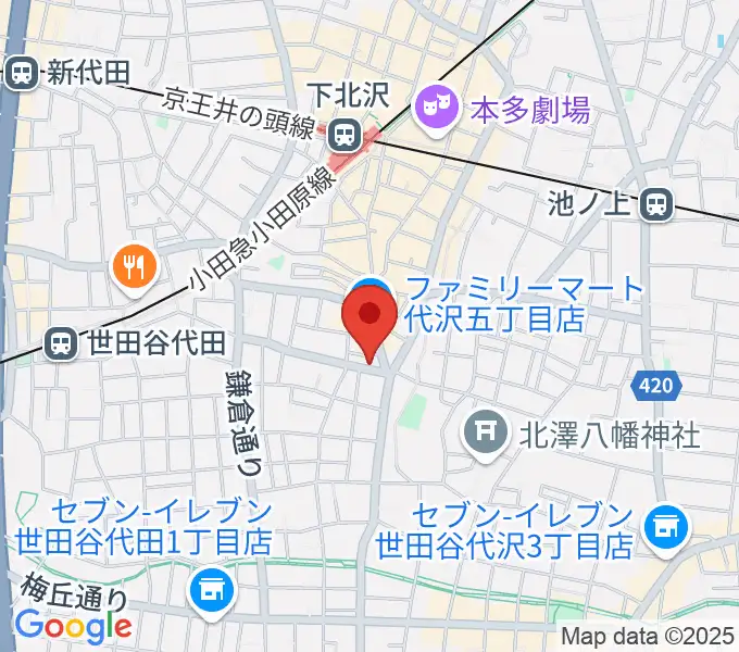 大津琴三絃の地図
