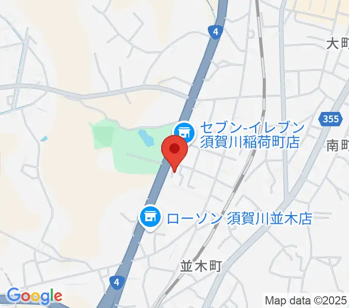 小野口木管楽器修理工房の地図