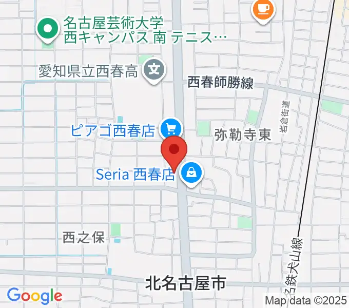 オタイレコードの地図