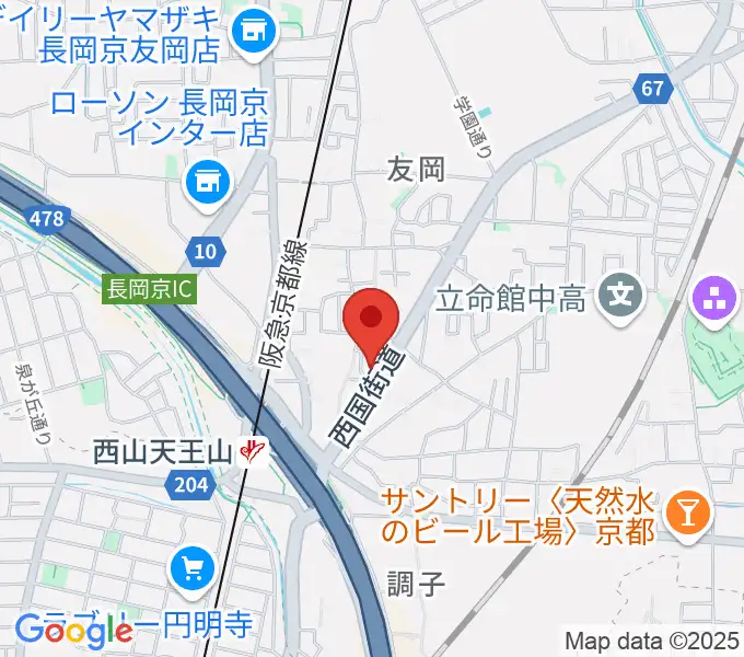 パナムジカの地図