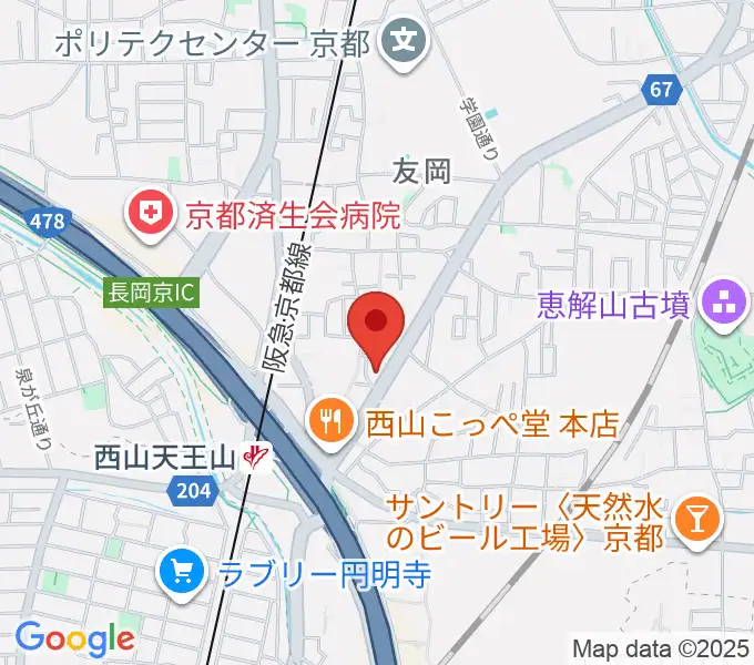 パナムジカの地図