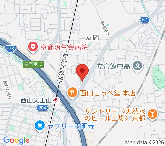 パナムジカの地図