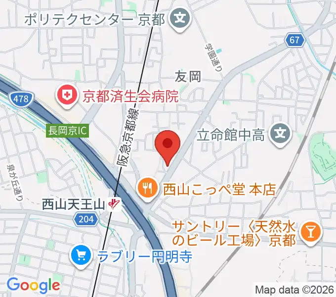 パナムジカの地図