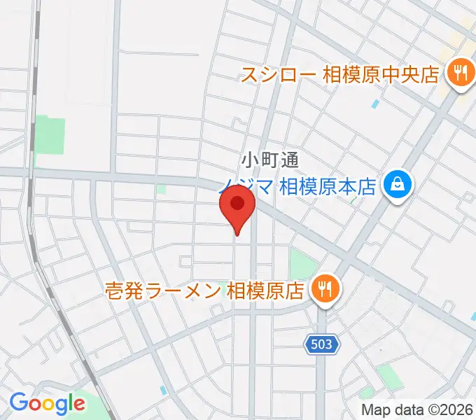 PIANO PROGRESSの地図