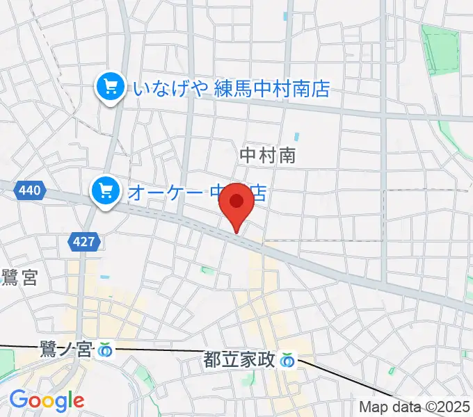 プロフェッショナル・パーカッションの地図