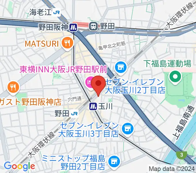 沖縄三線の店 佐々忠の地図