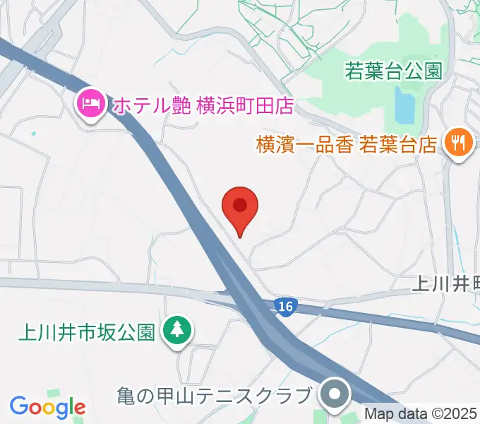 エスケーピアノサービスの地図