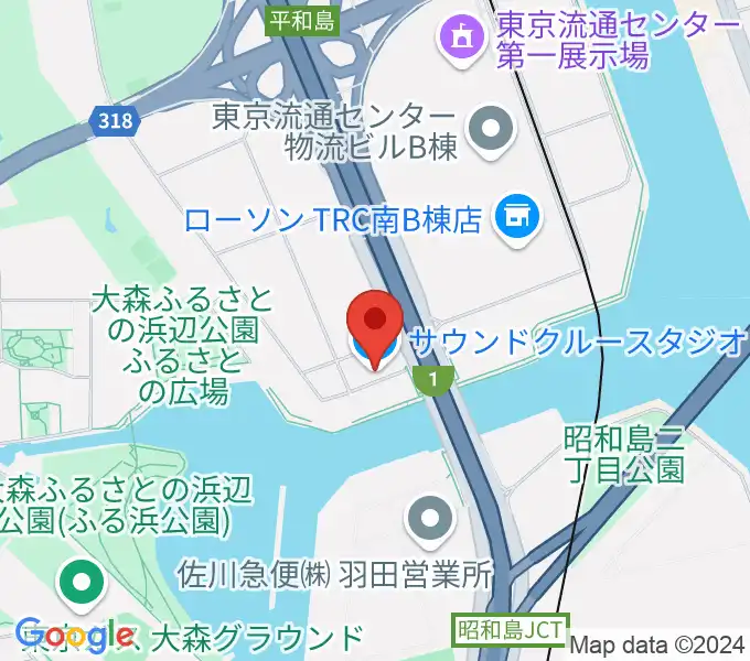 株式会社サウンドクルーの地図