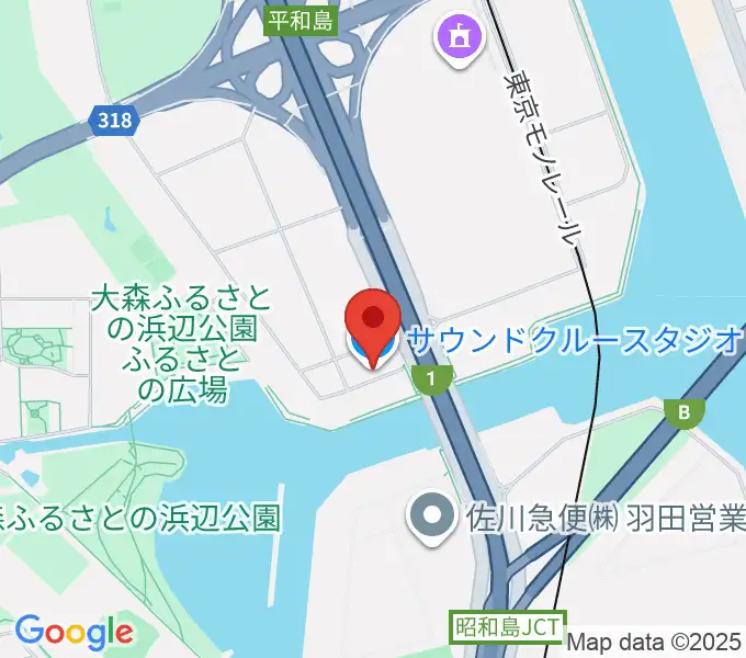 株式会社サウンドクルーの地図