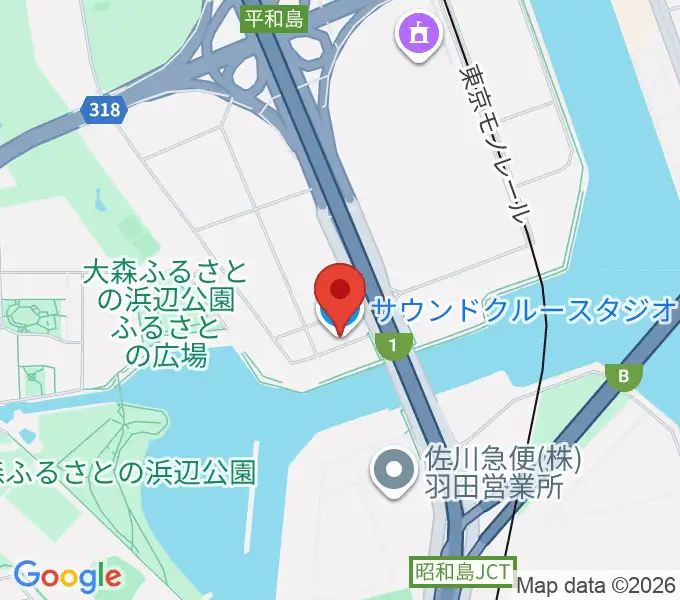 株式会社サウンドクルーの地図