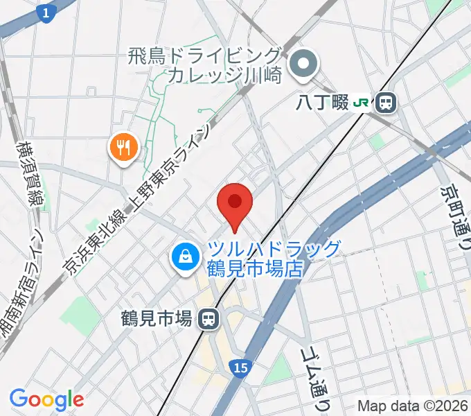 弦楽器ストラッドの地図