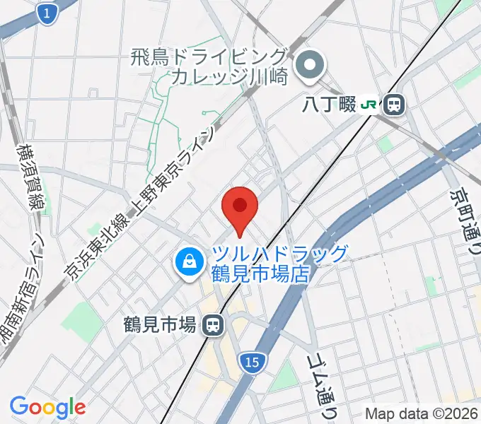 弦楽器ストラッドの地図