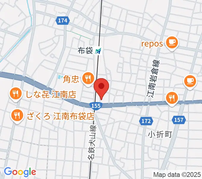 スタジオエムの地図