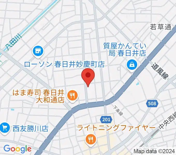 ドゥーミュージックの地図