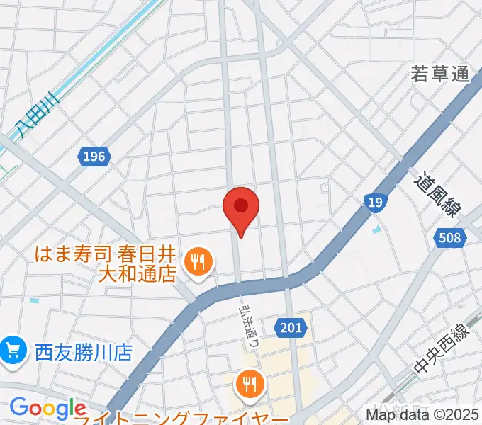 ドゥーミュージックの地図