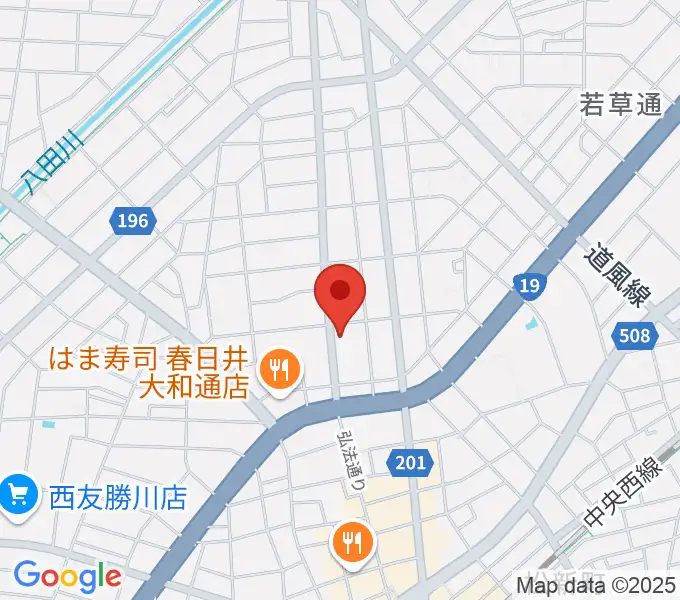 ドゥーミュージックの地図