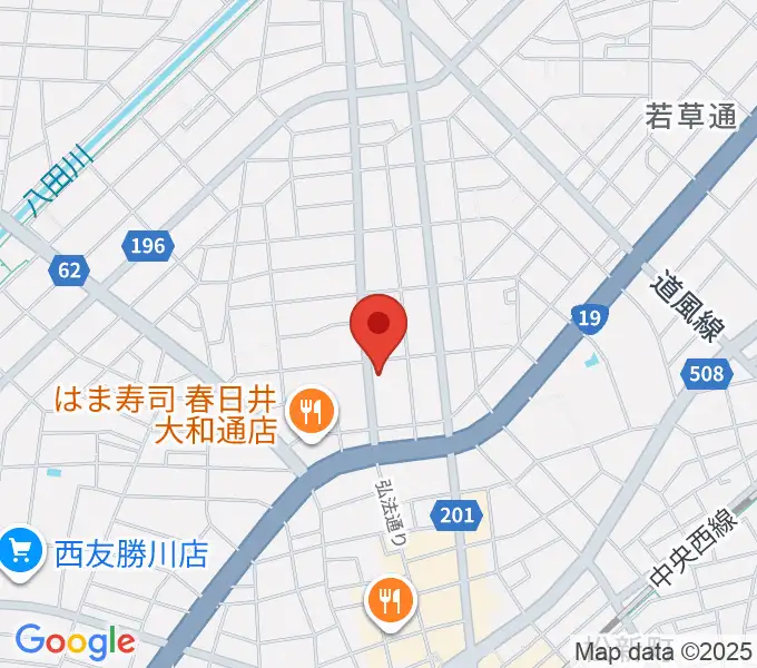 ドゥーミュージックの地図