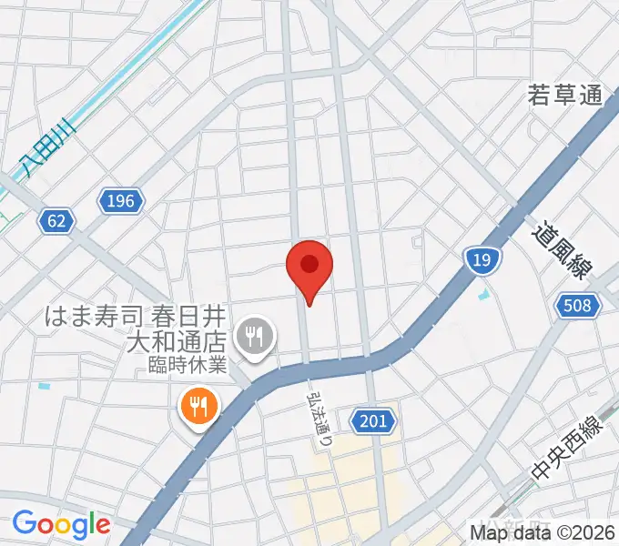 ドゥーミュージックの地図