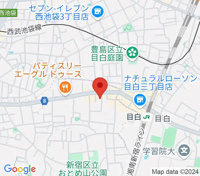 フルート専門店 テオバルトの地図