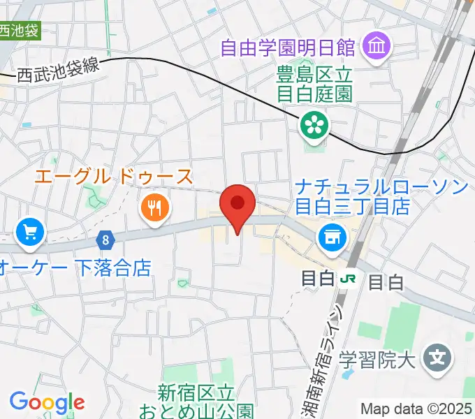 フルート専門店 テオバルトの地図