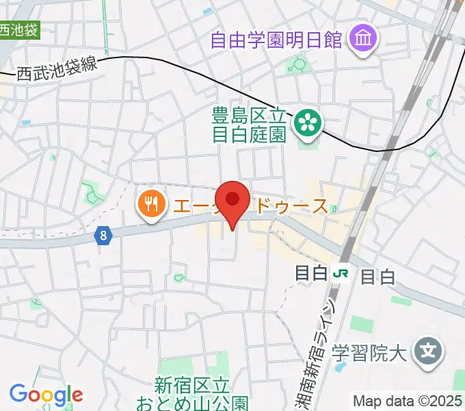 フルート専門店 テオバルトの地図