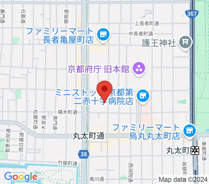 鳥羽屋の地図