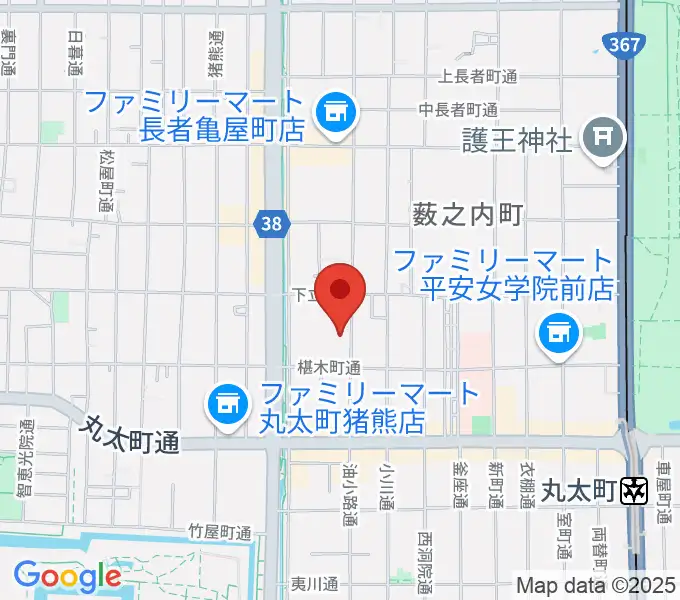 鳥羽屋の地図