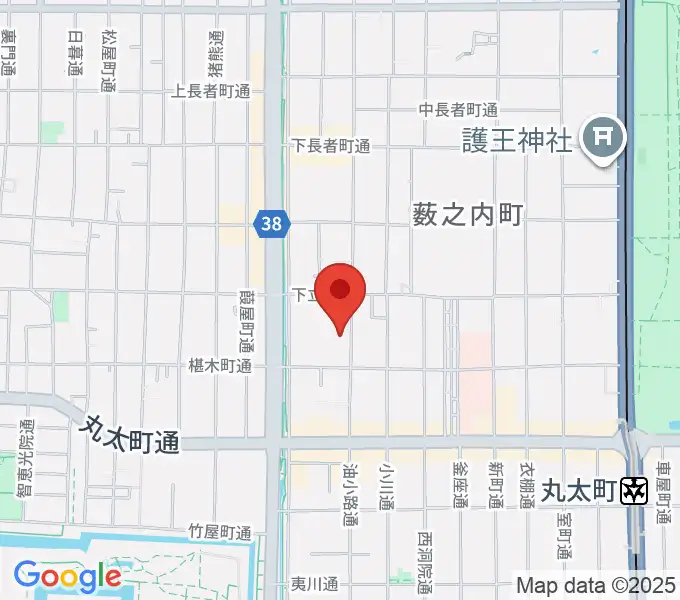 鳥羽屋の地図