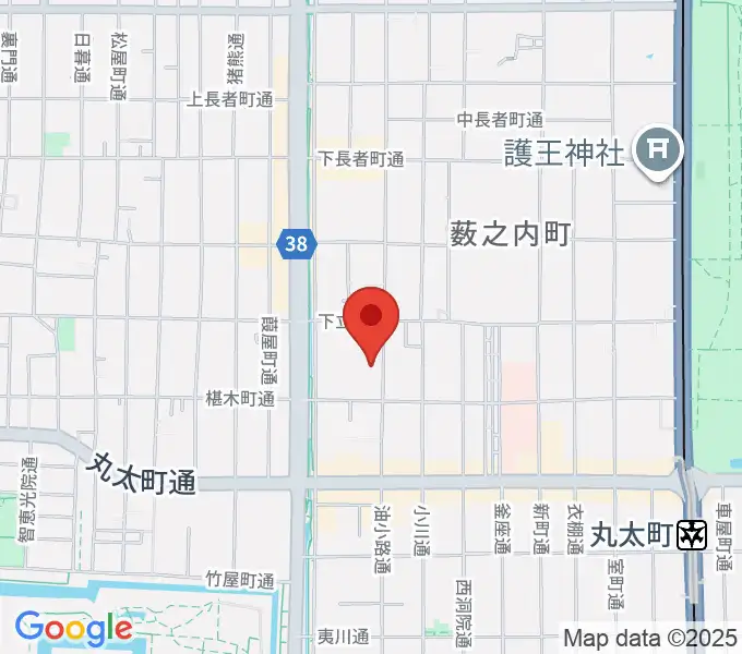 鳥羽屋の地図