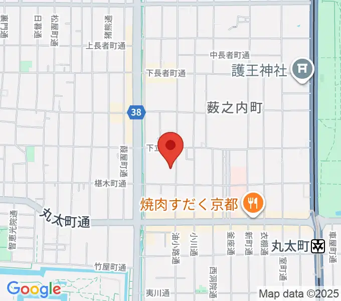 鳥羽屋の地図