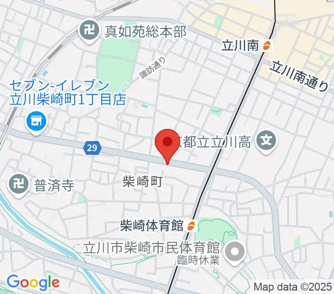 Tokyo Stringsの地図
