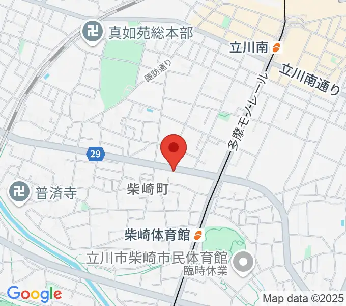 Tokyo Stringsの地図