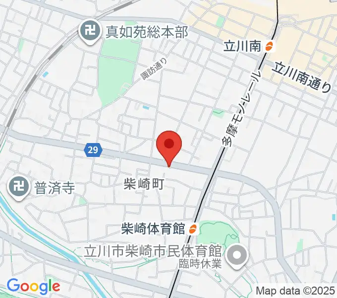 Tokyo Stringsの地図