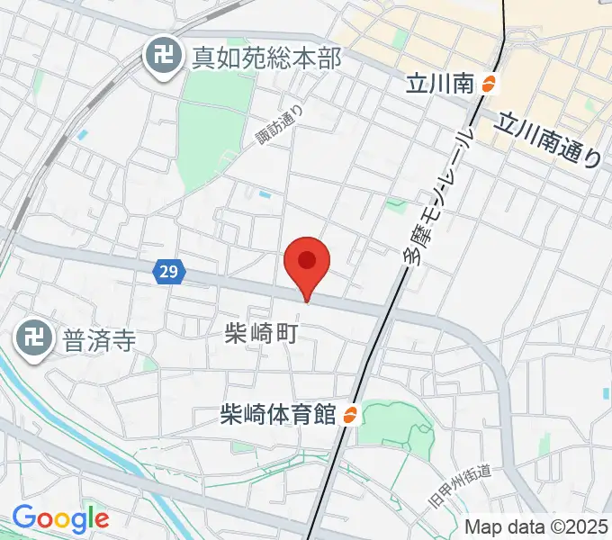 Tokyo Stringsの地図