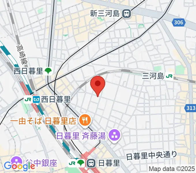 トンボ楽器製作所の地図