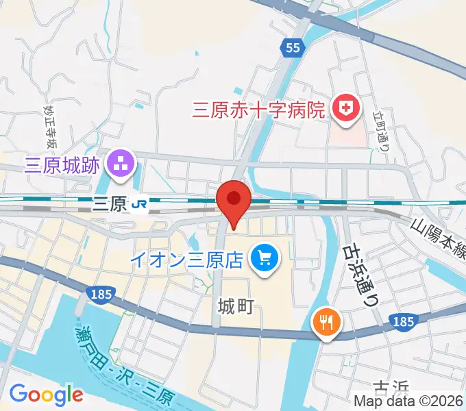 アンリミテッド三原店の地図