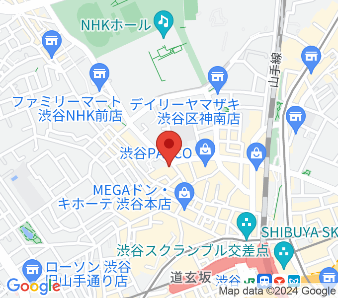 DMR 渋谷店の場所