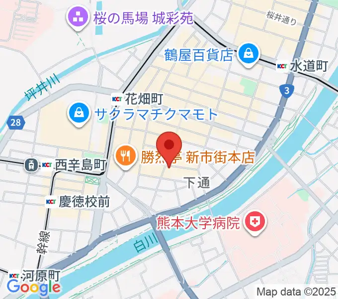 森楽器 和楽器市場の地図